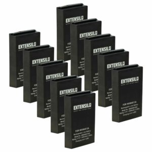 Bateria 10x para Rádio Motorola BT90, BT110, HKLN4440B, BT60 - 2000 mAh 3.7 V Li-polymer