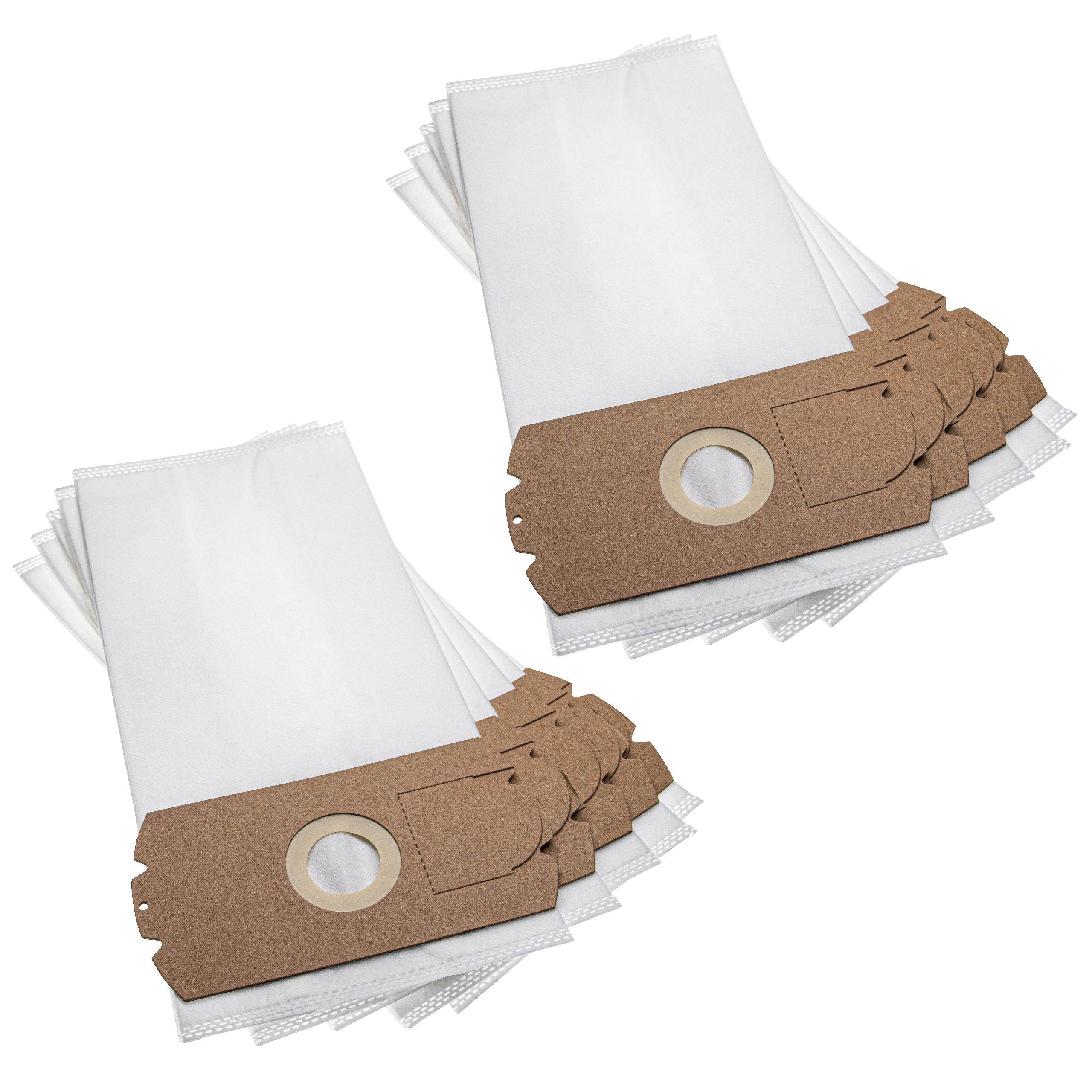 10x Sacos para Aspirador Fakir 2181805 vhbw - Microfleece - Image 3