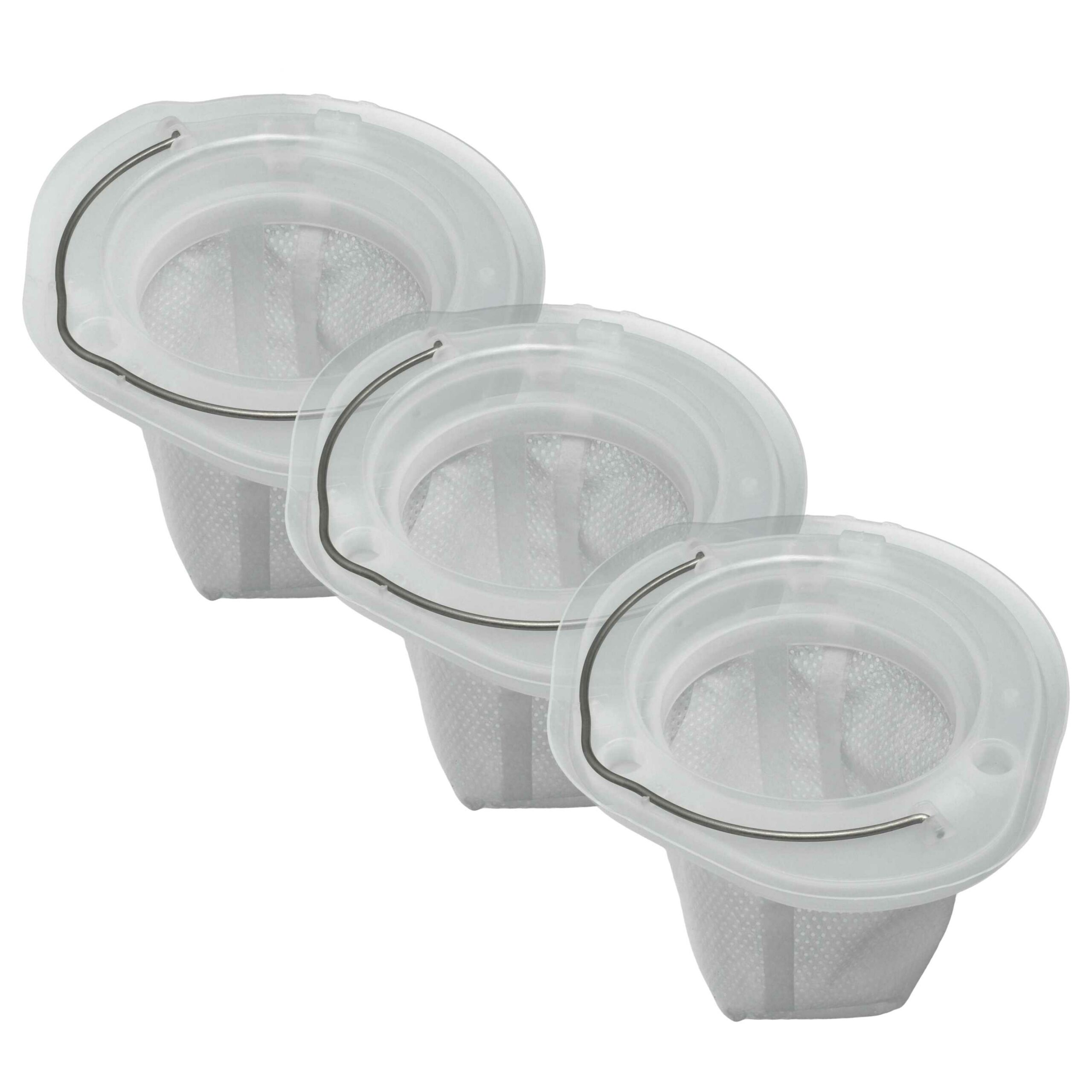 Pack 3x Filtros de Substituição vhbw para Aspiradores Black & Decker N566706, VBFE10