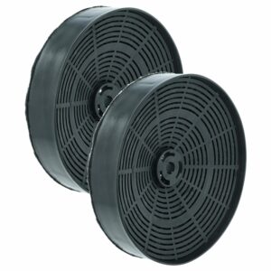 Pack 2x Filtro de Carvão Ativado para AEG, Zanussi, Electrolux e Compatíveis (vhbw)