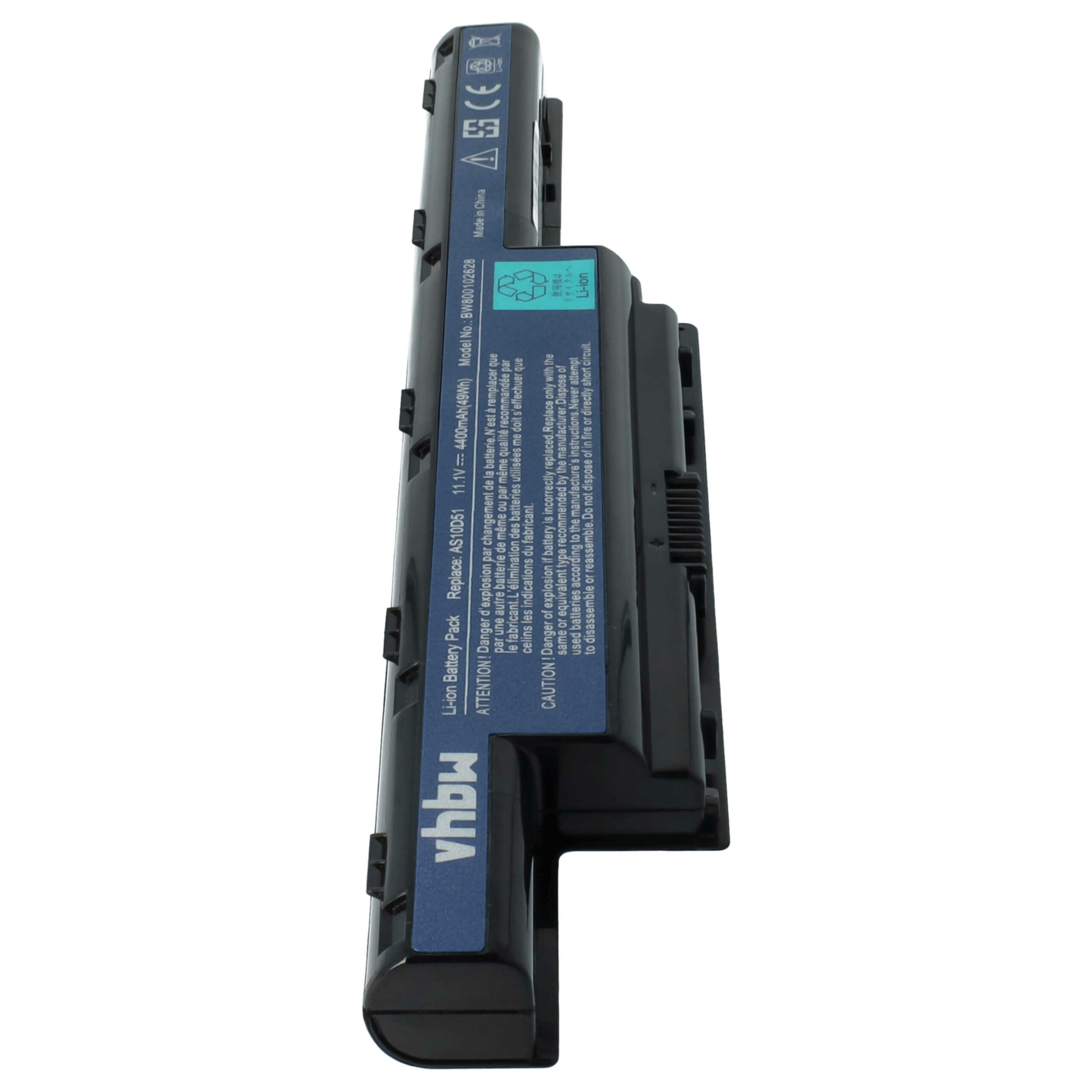 Bateria vhbw para Acer Aspire 7741G, 7750G, V3-771G - 4400 mAh 11.1 V Li-Ion - Image 3