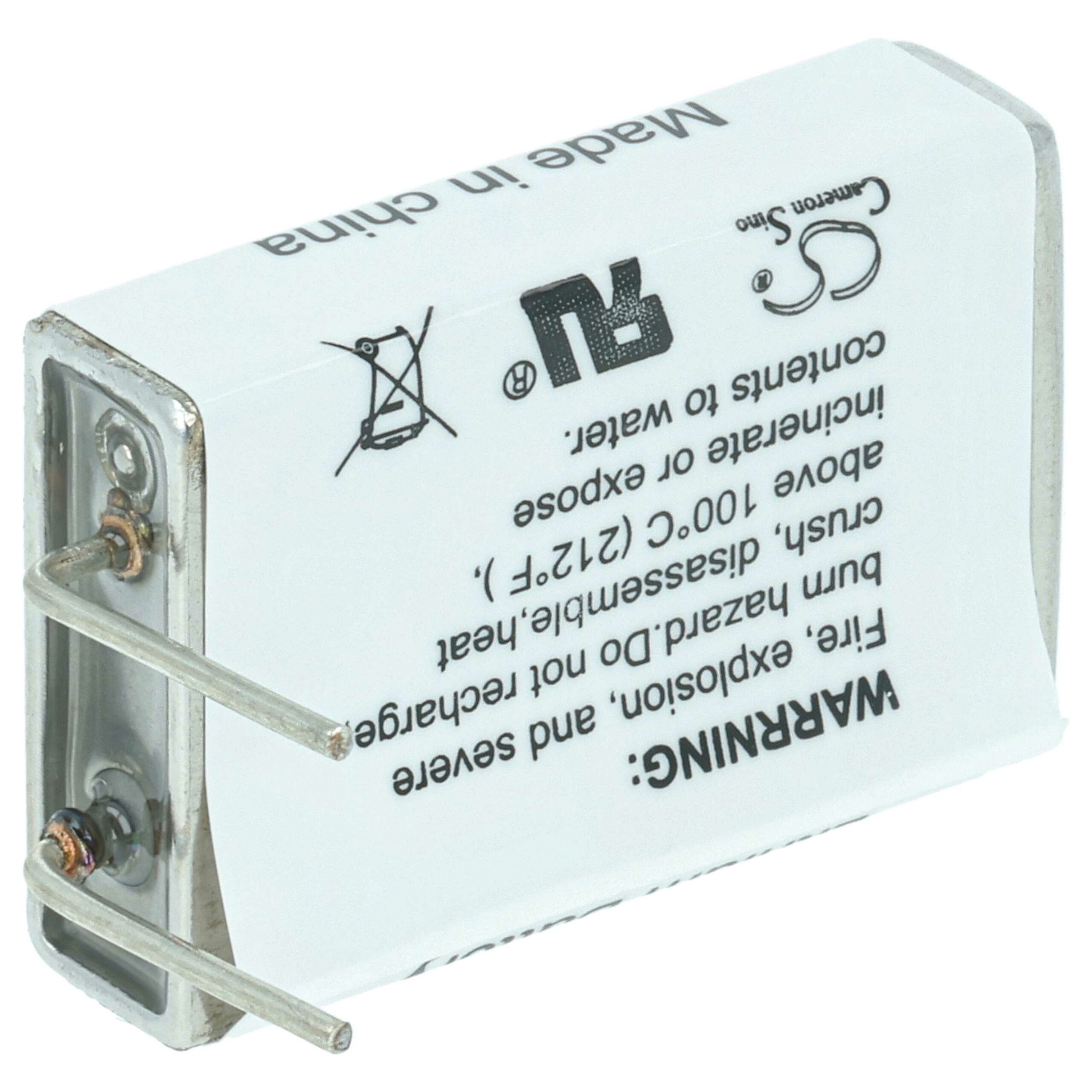 Bateria Especial 5x vhbw - 750 mAh 3.6 V Li-SOCl2 - Image 2