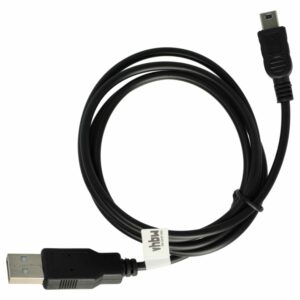 Cabo USB de Dados vhbw compatível com Nikon UC-E15, UC-E3, UC-E4, UC-E5 e outras câmaras - 9 cm