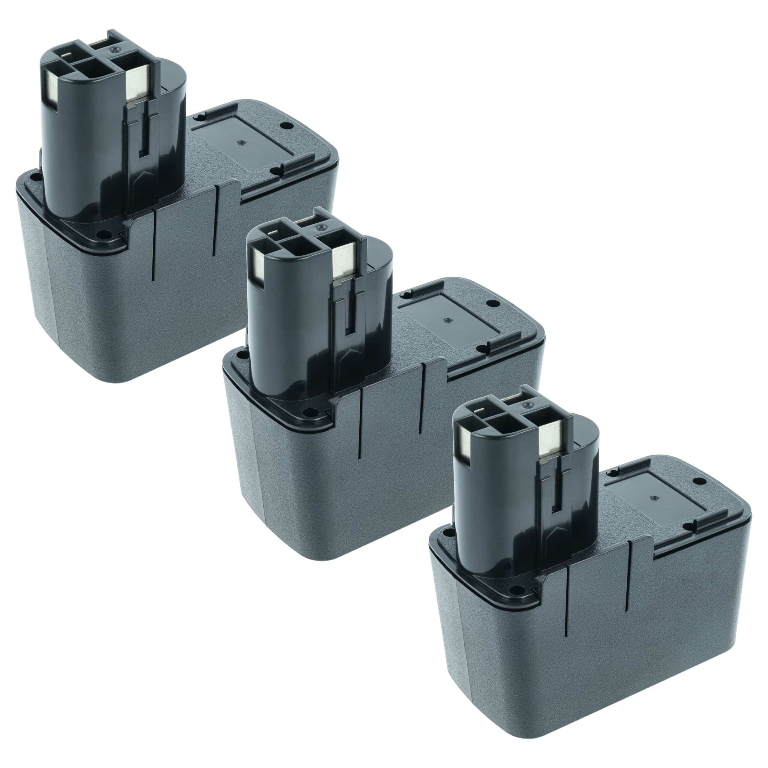 Pack de 3 Baterias vhbw para Ferramentas Bosch 12V 2100 mAh NiMH