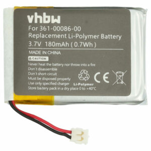 Bateria para Smartwatch Garmin 361-00086-00, 361-00072-10, 361-00072-00 - 180 mAh 3.7 V Li-polímero + Ferramentas