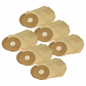 Pack 30x Sacos para Aspirador Cleancraft 7013353 - Papel/Cartão vhbw