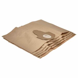 5x Sacos para Aspirador Tipo W Siemens para Aspiradores Moulinex - Papel vhbw