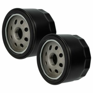 Kit 2x Filtros de Óleo vhbw compatíveis com Ariens, Liebherr, Briggs & Stratton e outros