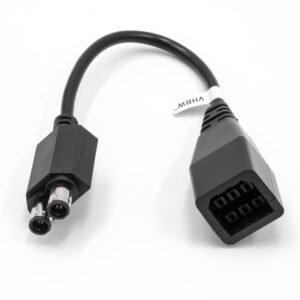 Cabo Adaptador AC vhbw Xbox 360 para Xbox 360 Slim - 27 cm