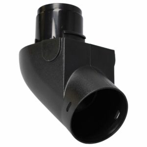 Adaptador de Mangueira para Aspirador Miele 3982543, 3982544 - Plástico vhbw