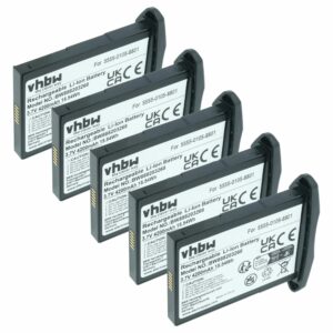 Bateria vhbw 4200mAh 3.7V para NCR Orderman 5555 - Pack de 5 unidades
