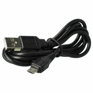 Cabo Micro-USB vhbw USB Tipo A para Micro USB - Preto, 1 m