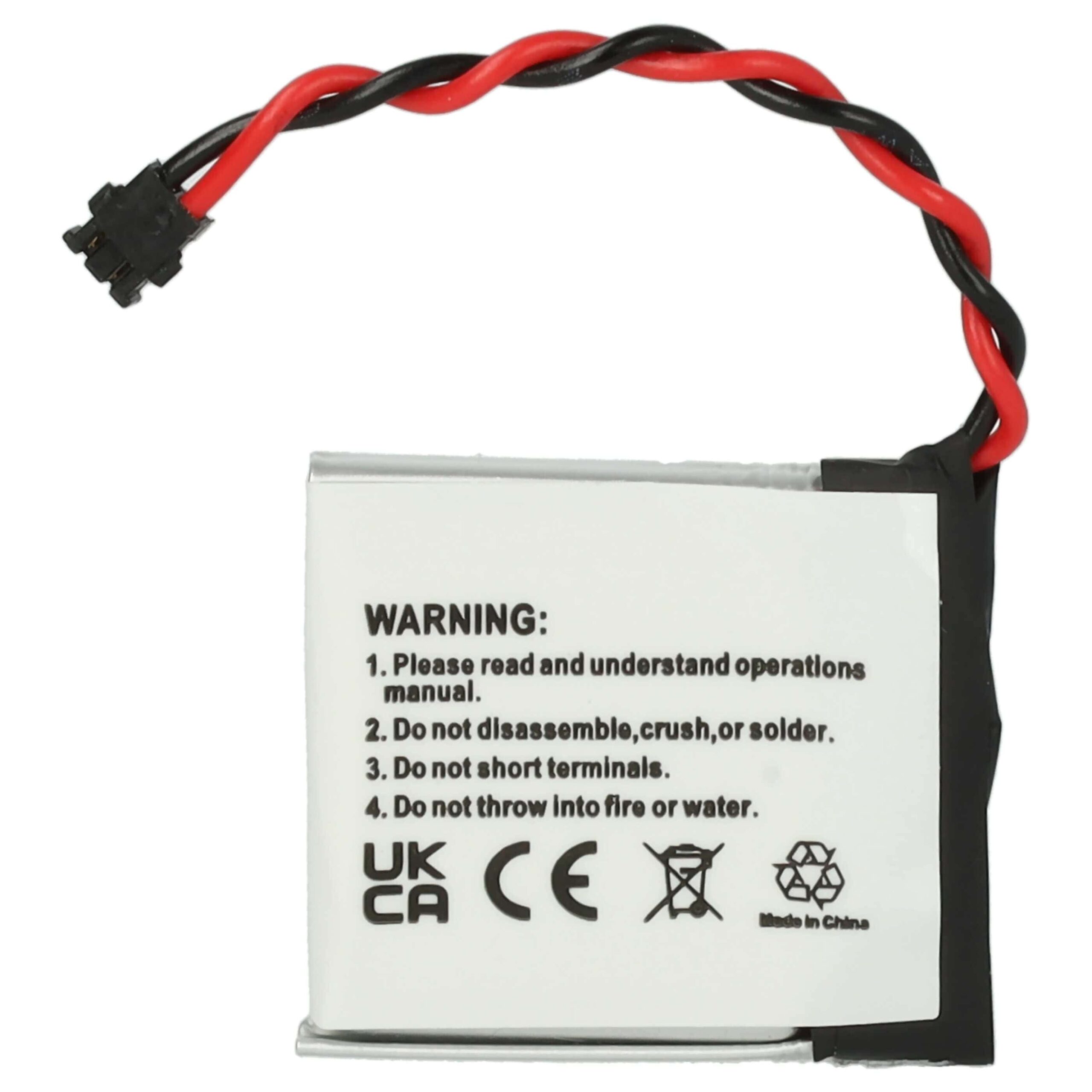 Bateria vhbw para Smartwatch Garmin 361-00108-00, 361-00108-01 - 160 mAh 3.7 V Li-polymer com Ferramentas - Image 4
