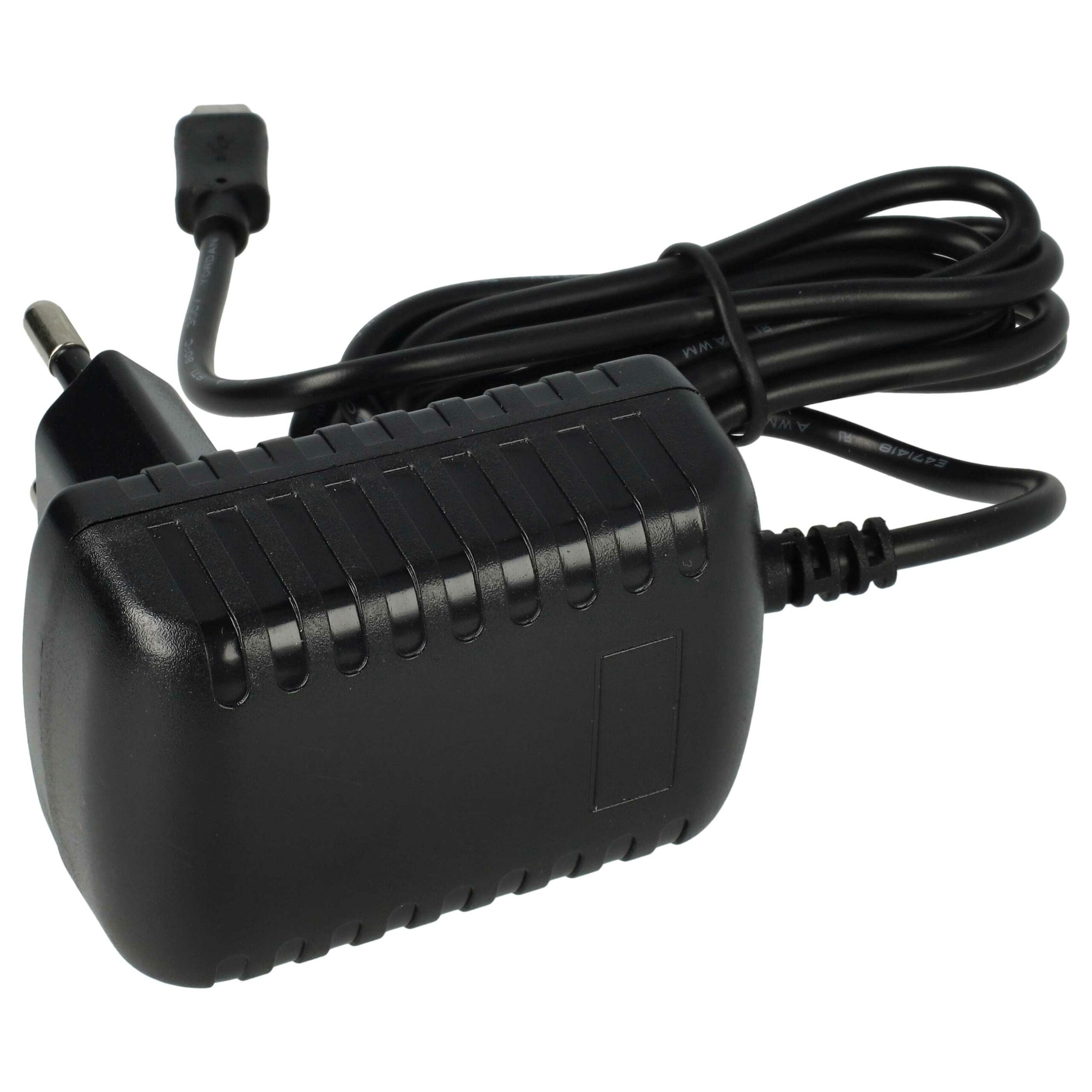 Carregador Micro USB vhbw compatível com Philips CP1759/01, CP1484/01 - 1.0 A / 5 V - Image 2
