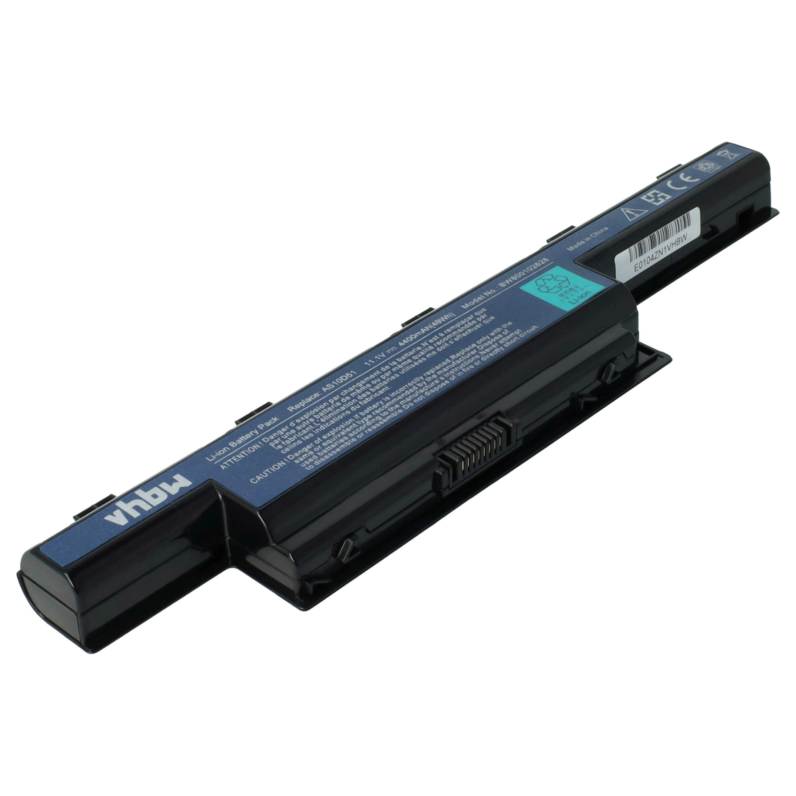 Bateria vhbw para Acer Aspire 7741G, 7750G, V3-771G - 4400 mAh 11.1 V Li-Ion - Image 4