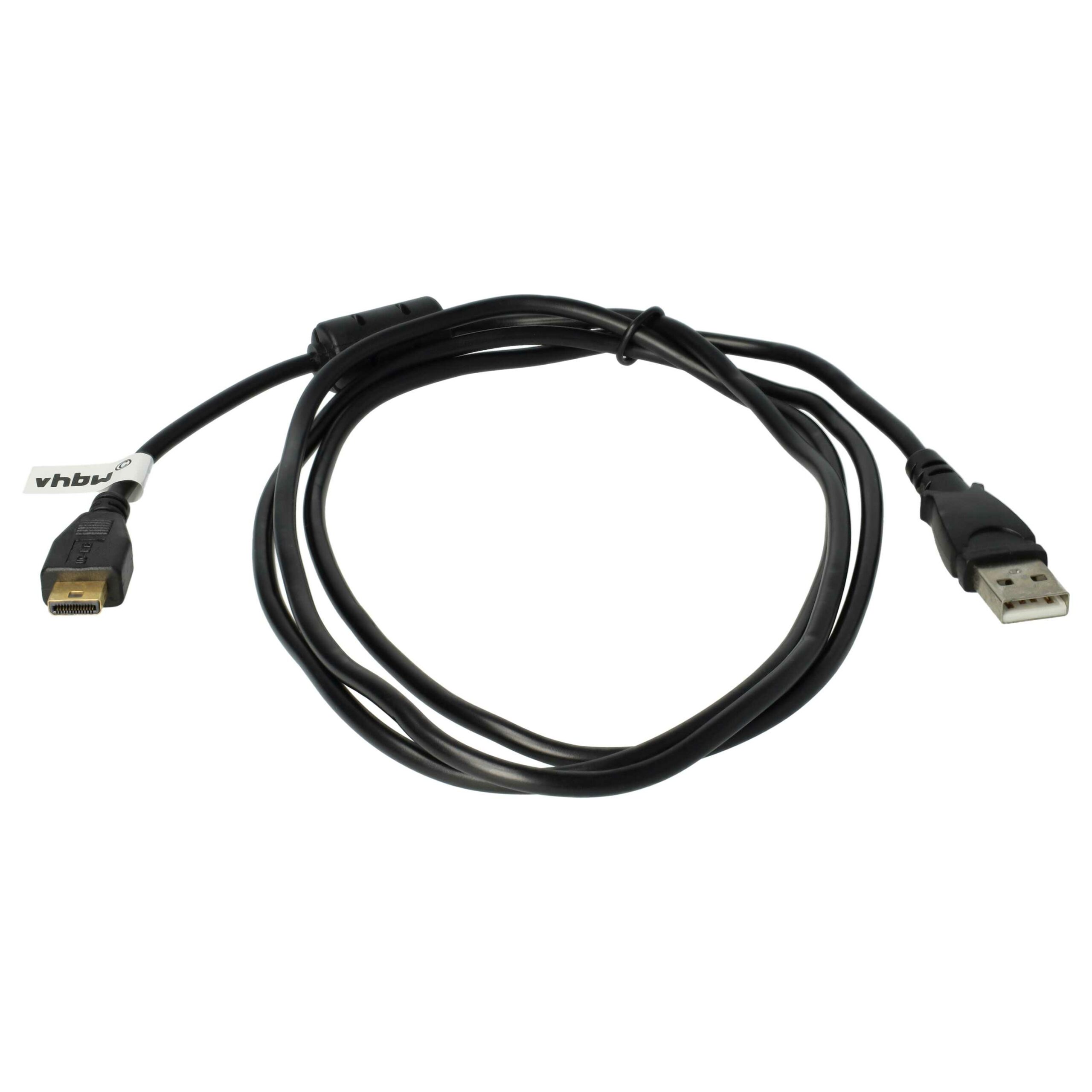 Cabo USB vhbw compatível com Nikon UC-E12 para câmaras Nikon - 13,4 cm - Image 3