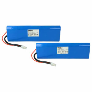 2x Bateria compatível Husqvarna 112862101, 1128621-01/6, 112862101/6, 1128621-01 - 2000 mAh 18 V NiMH