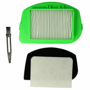 Kit de 4 Filtros + Escova para Aspirador Moulinex - Substitui ZR005701