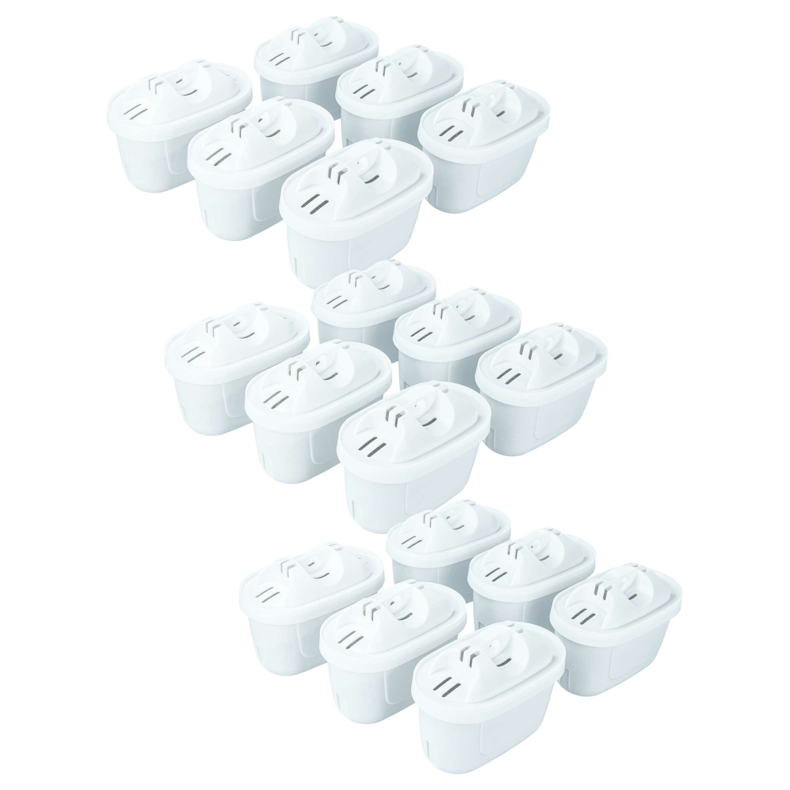 18x Filtro de Água Compatível com Brita SIL010-12 para Bilha Philips Water e Similares - vhbw