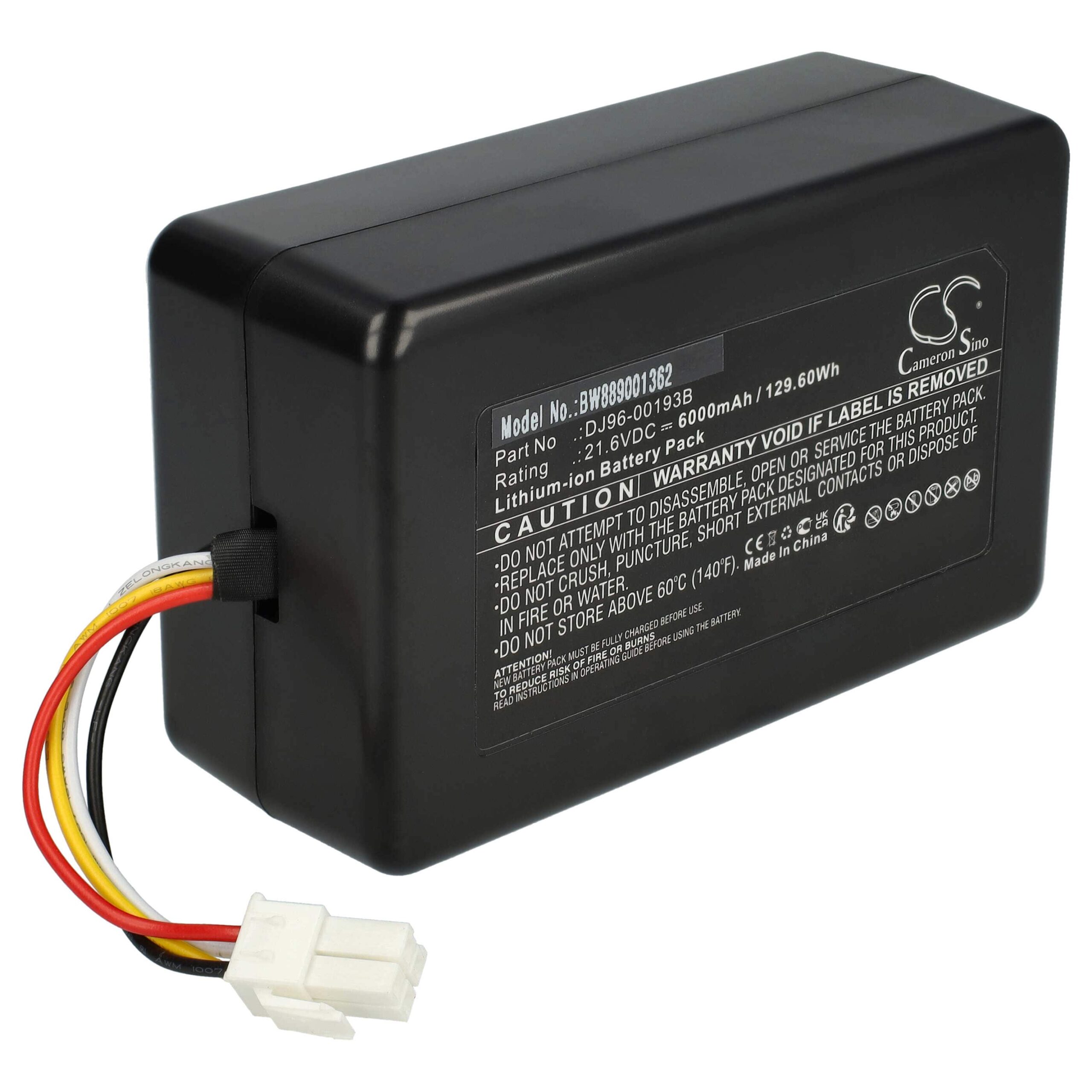 Bateria vhbw para Samsung Powerbot R7040, VR7000 - 6000mAh, 21.6V, Li-Ion - Image 3