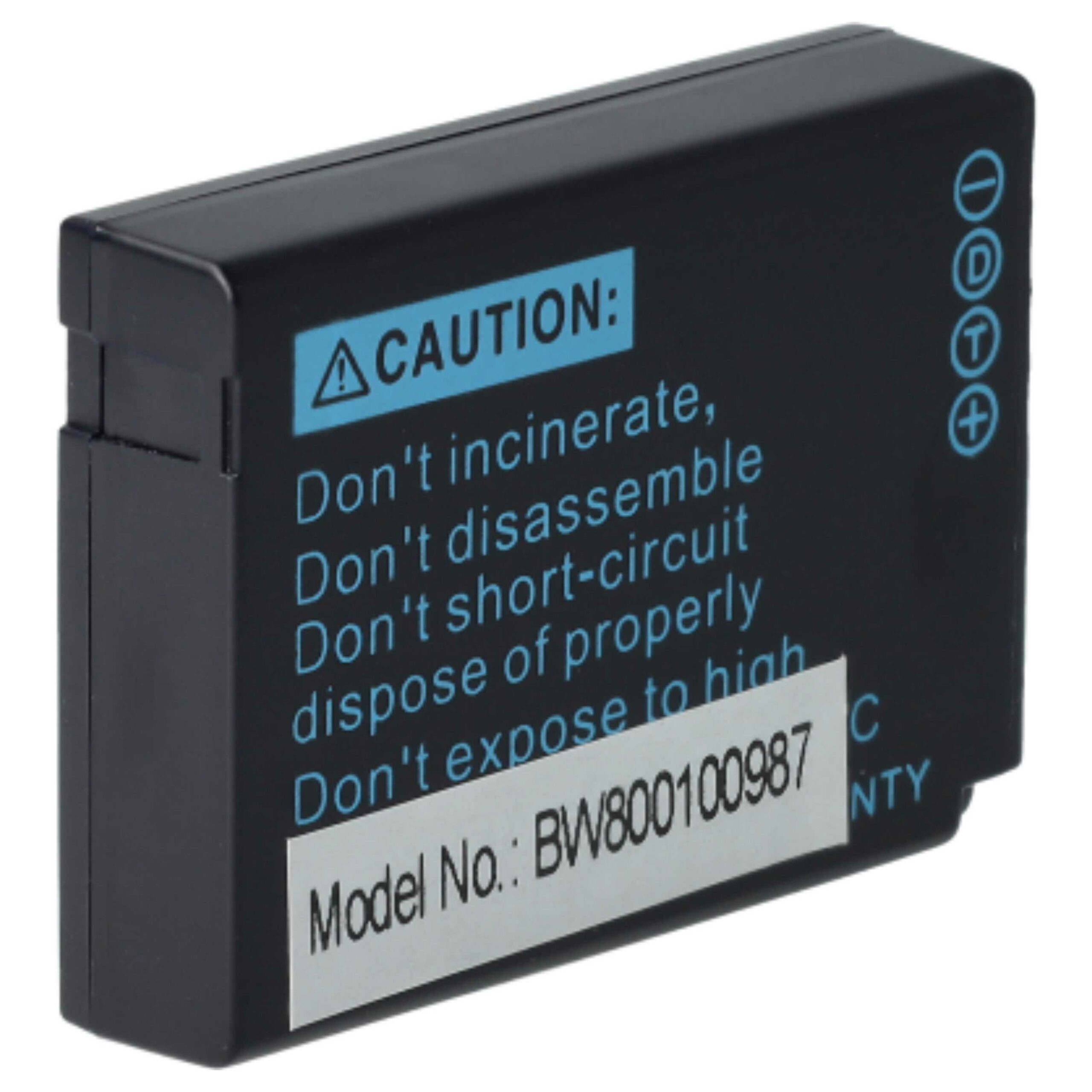 2x Bateria substitui Leica BP-DC7E, BP-DC7 - 750mAh, 3.6V, Li-Ion vhbw - Image 2