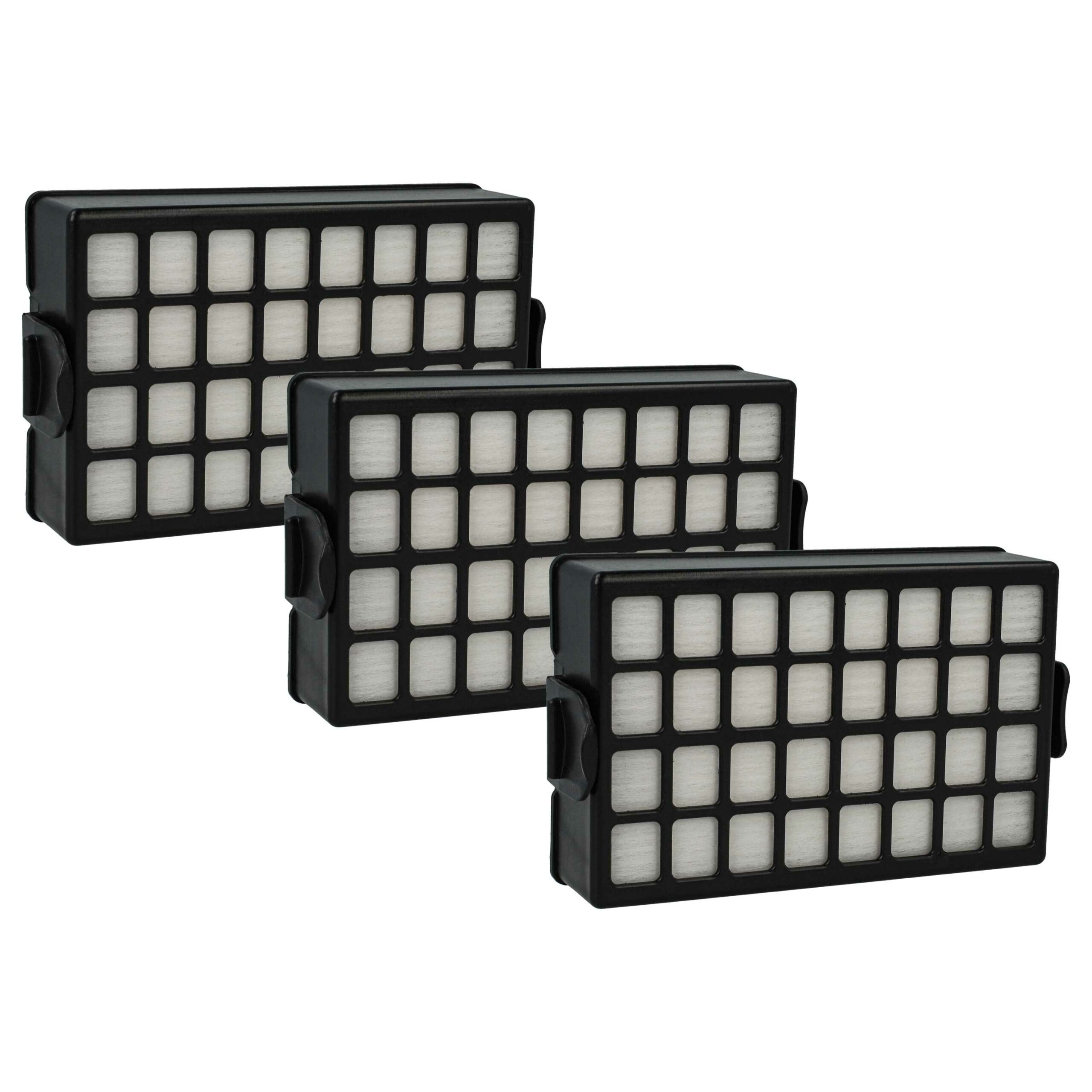 3 Filtros de Substituição vhbw para Samsung DJ97-00339D, DJ97-00339G, VCC84, VH84 - Classe H11