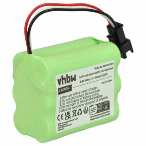Bateria de substituição vhbw para rádios DAB Teac e Tivoli - 1800 mAh 7.2V NiMH