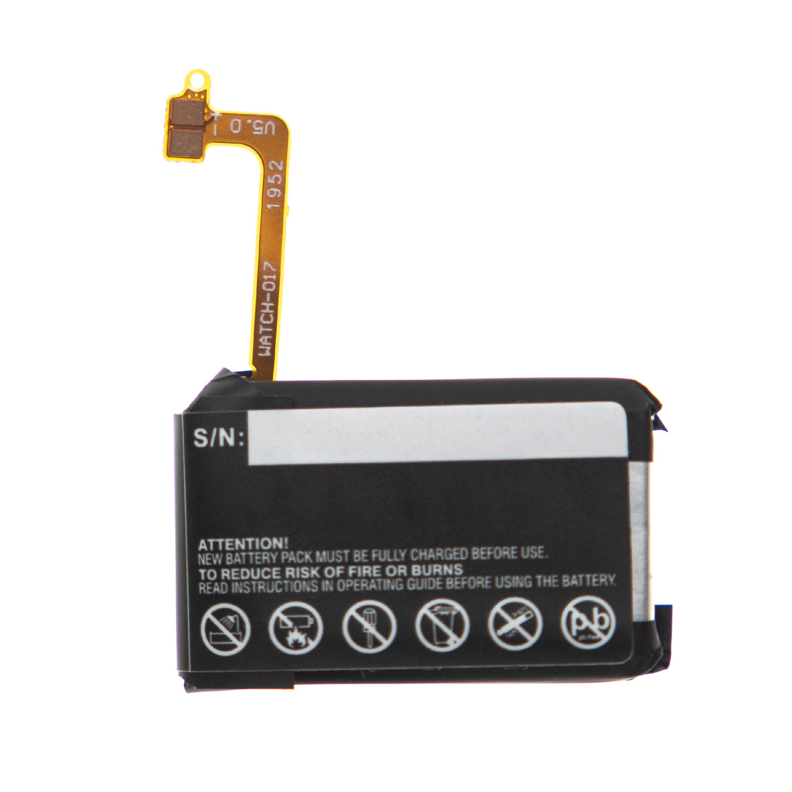 Bateria para Smartwatch Samsung EB-BR730ABE, GH43-04538B - 300 mAh 3.7 V Li-polímero vhbw - Image 2
