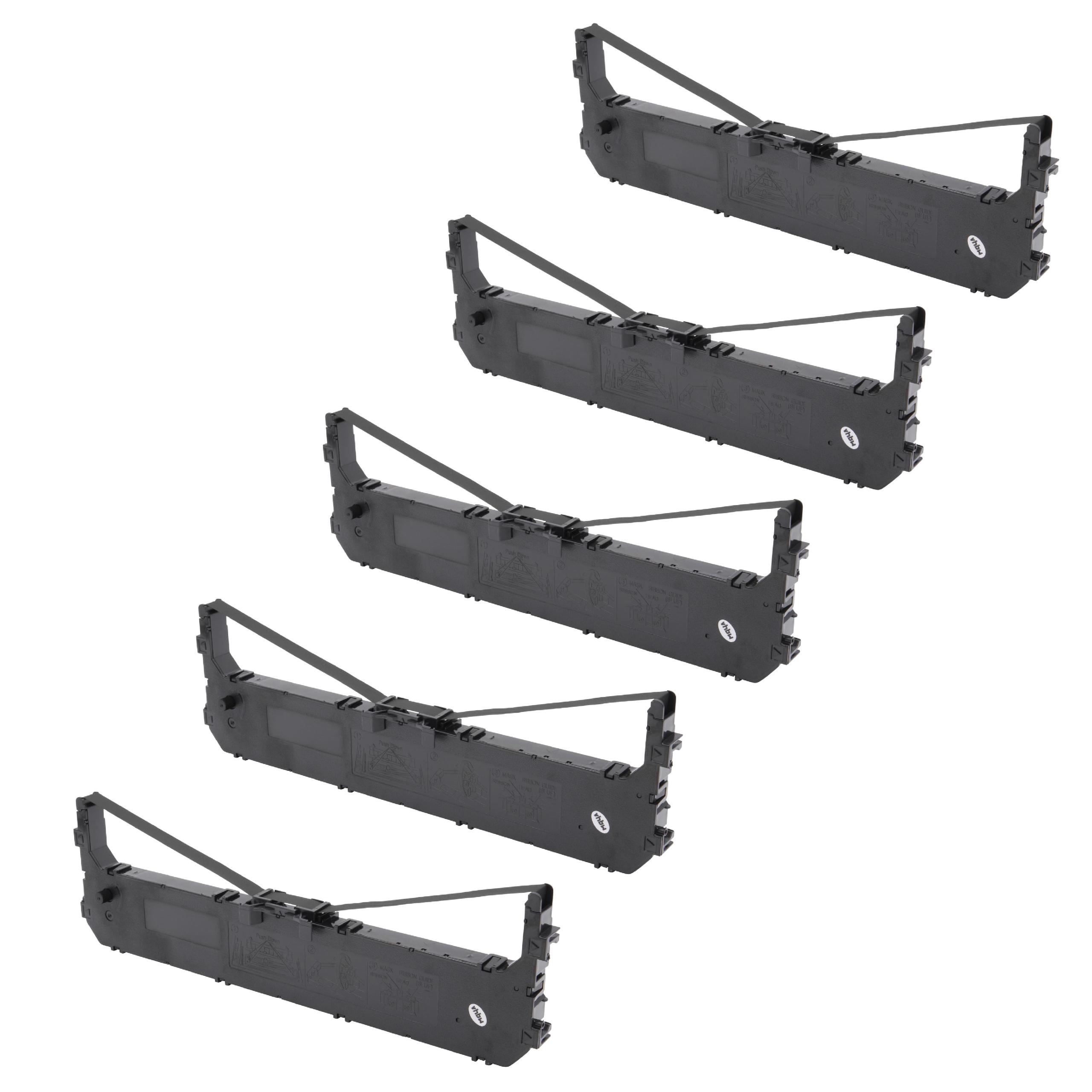 Pack 5x Fita de Tinta para Impressora Matricial Panasonic KX-P1131 - Preta