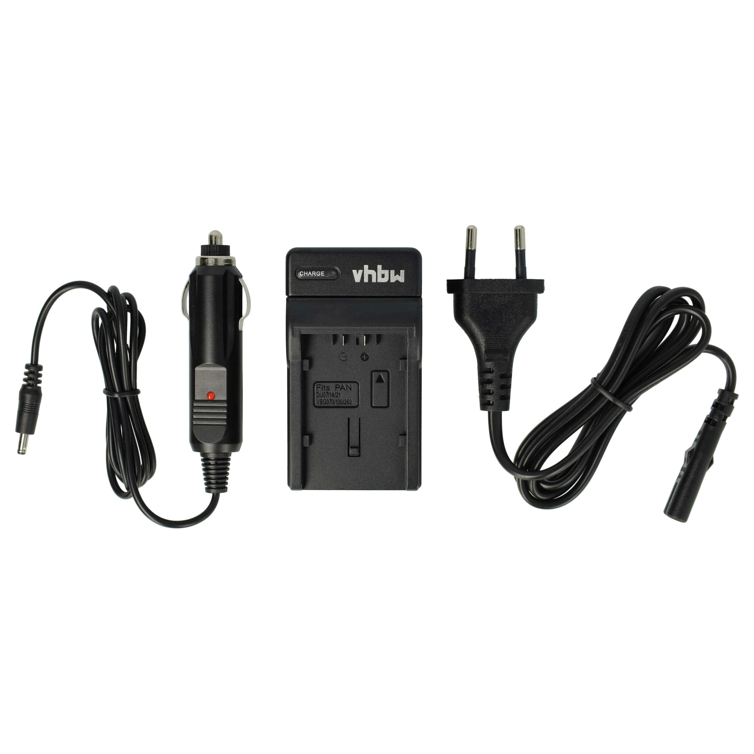 Carregador para Câmaras Hitachi e Panasonic HS100 - 8.4 V, 0.6 A vhbw