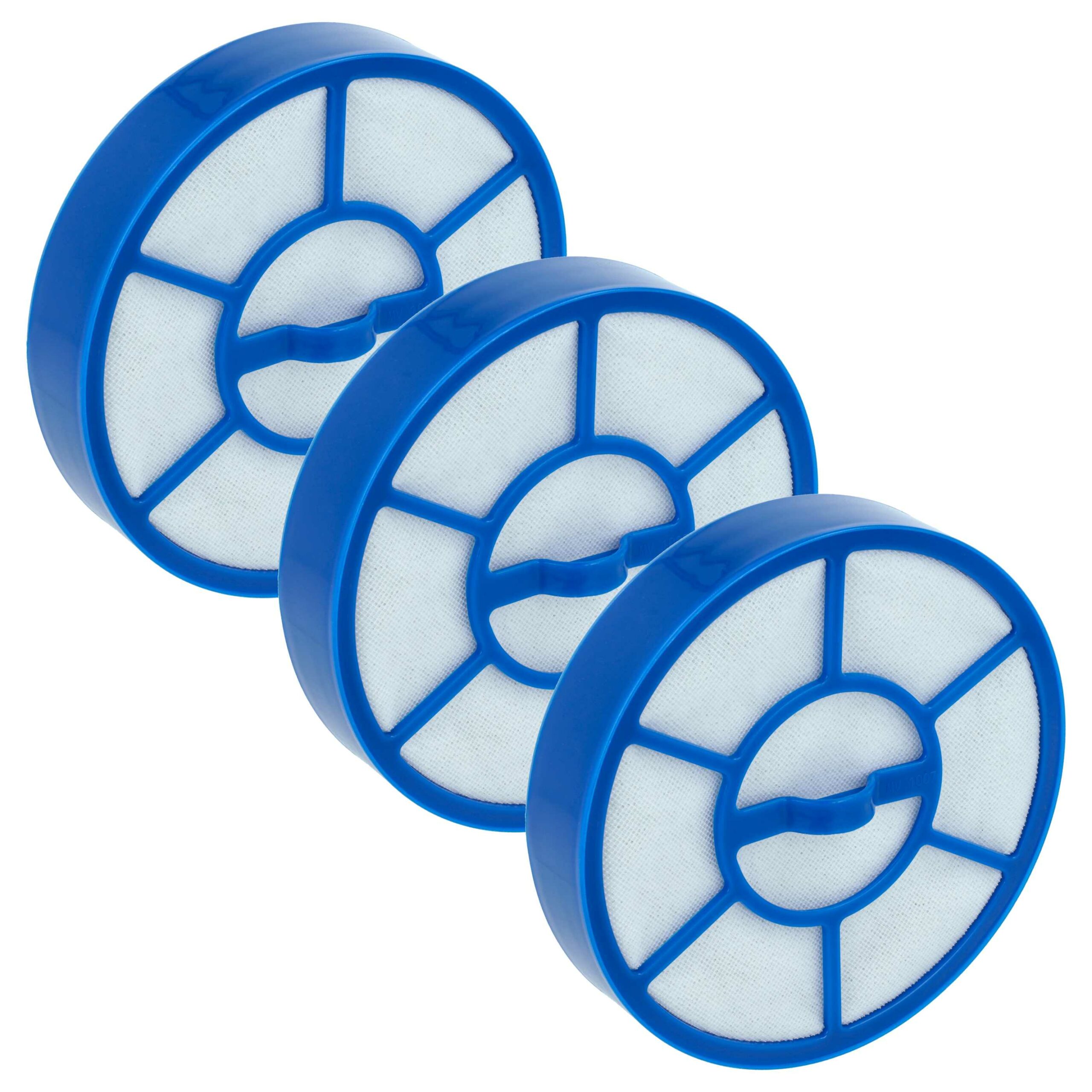 Pack de 3 Filtros para Aspirador Medion MD 15327 - vhbw