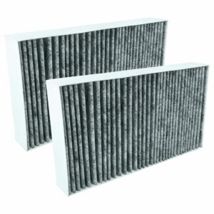 2x Filtro de Carvão Ativado Substituição para Miele DKF 29, AS-AZKF878