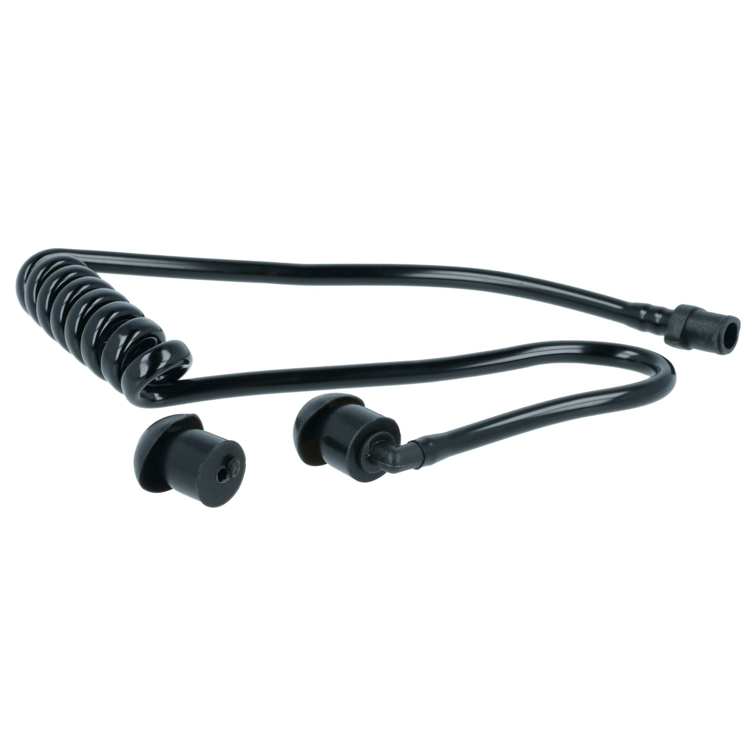 Tubo de Som Espiral para Auscultador de Rádio vhbw - 5 unidades + 10 auriculares - Image 2