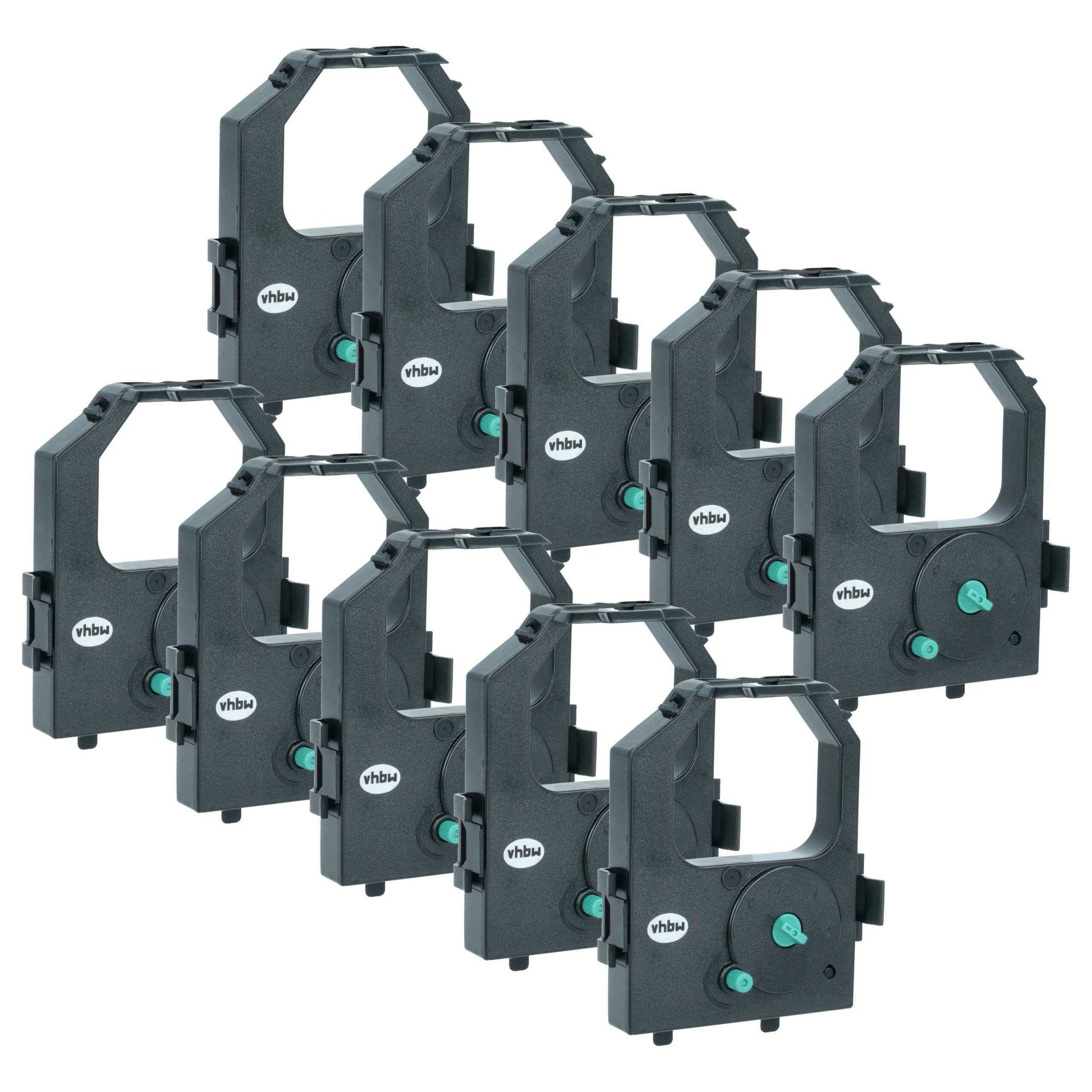 10x Fita Tintada de Substituição para IBM 2982 RD, 520650 - Impressora Matricial e Recibos - Preto
