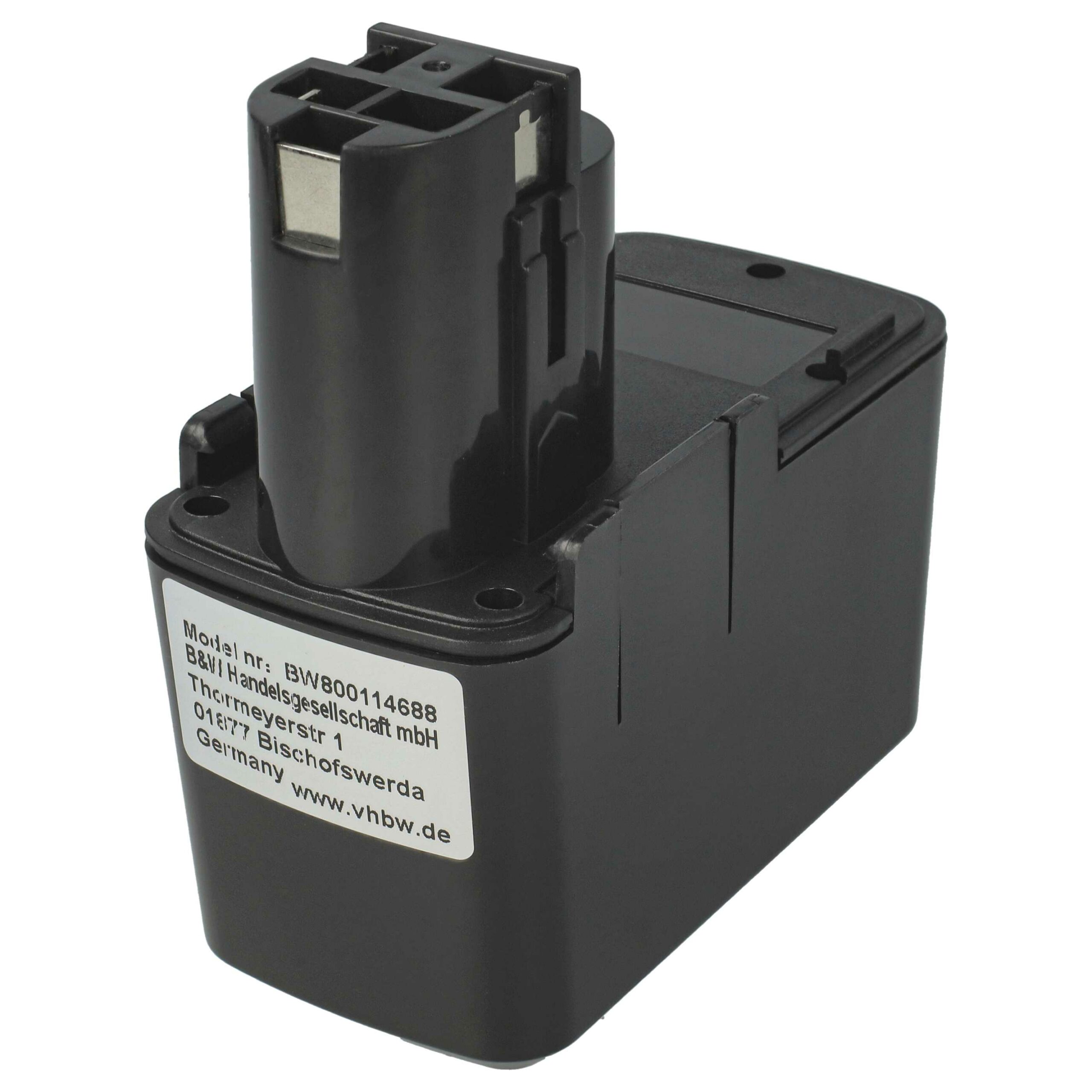 Bateria de Substituição Bosch 2607335055, 2607335054, 2607335071 - 12V 1500mAh NiMH