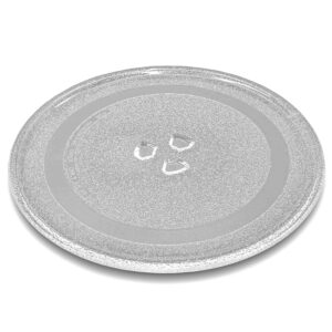 Prato giratório de vidro para Silvercrest e outros fornos microondas - 24,5 cm - Substitui Panasonic Z06016D00XN