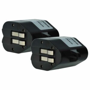Bateria vhbw 6V 3000mAh NiMH para Kärcher e Siemens (2 unidades)