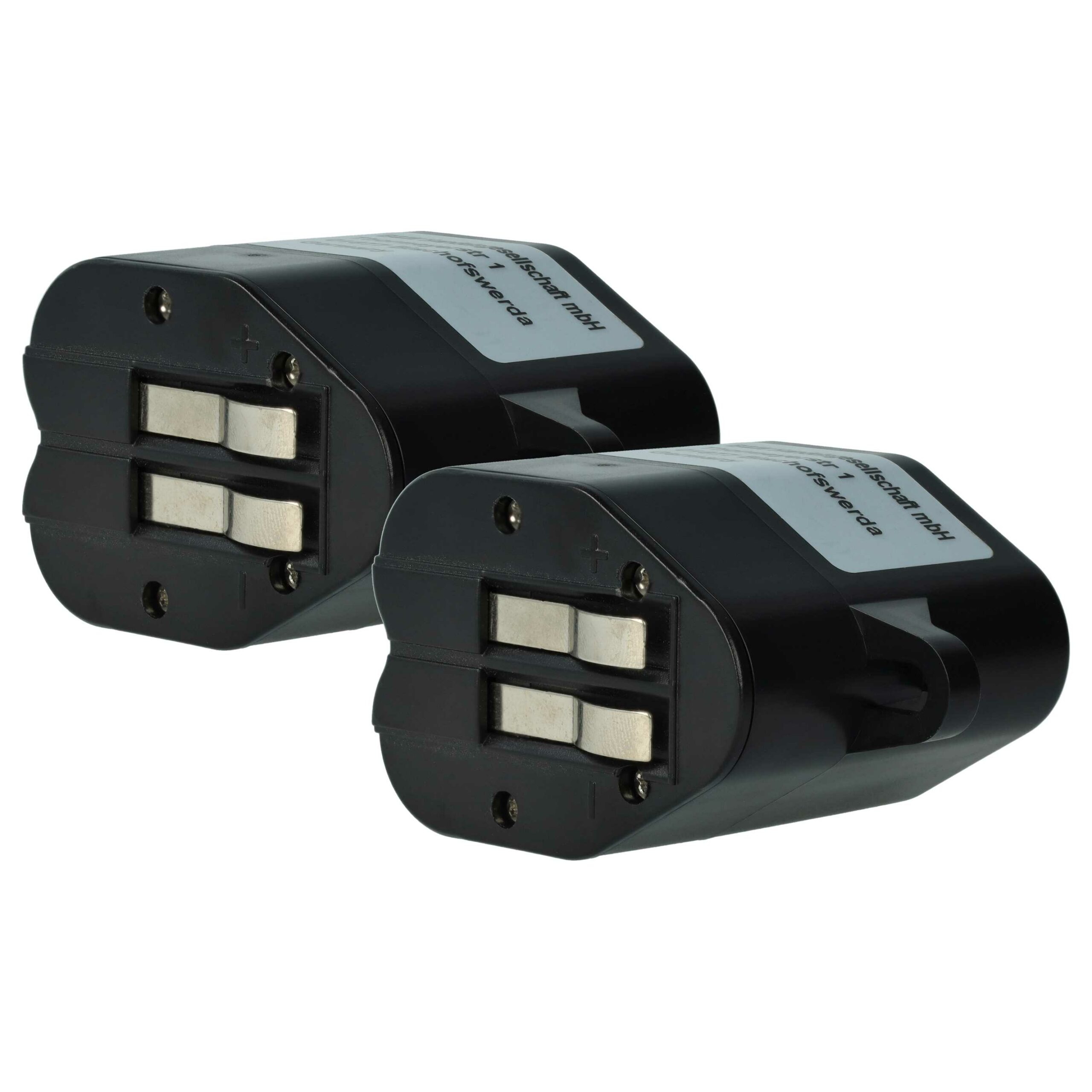 Bateria vhbw 6V 3000mAh NiMH para Kärcher e Siemens (2 unidades)