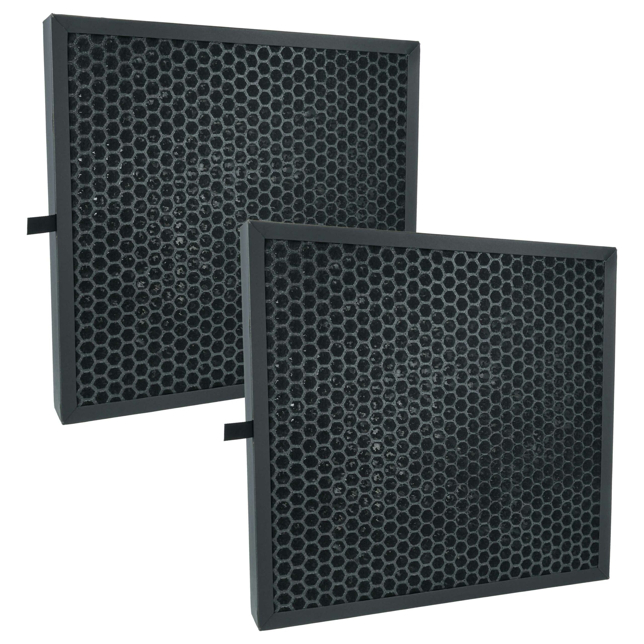 2x Filtro de Ar HEPA 13 vhbw compatível com Worx, Ferrex, Landxcape, AIRDOG e outros