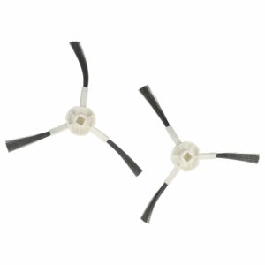 2x Escovas Laterais para Aspirador Robô Dreame, Xiaomi, Mova L10 - 3 Braços, Branco/Cinzento