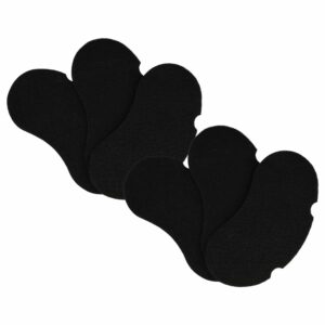 Pack 6x Filtros de Carvão Ativado vhbw para Fritadeira Tefal SEB XA500025