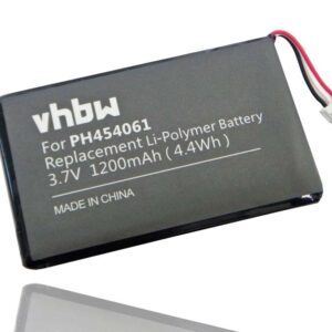 Bateria vhbw PH454061 para telefone sem fios Philips DECT - 1200 mAh 3.7 V Li-polymer