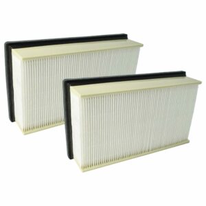 2x Filtros de Substituição vhbw compatíveis com Kärcher 6.904-242.0 para Aspiradores DeWalt
