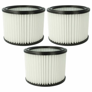 3x Filtro de Substituição vhbw para Aspiradores Hitachi/HiKOKI 4100601