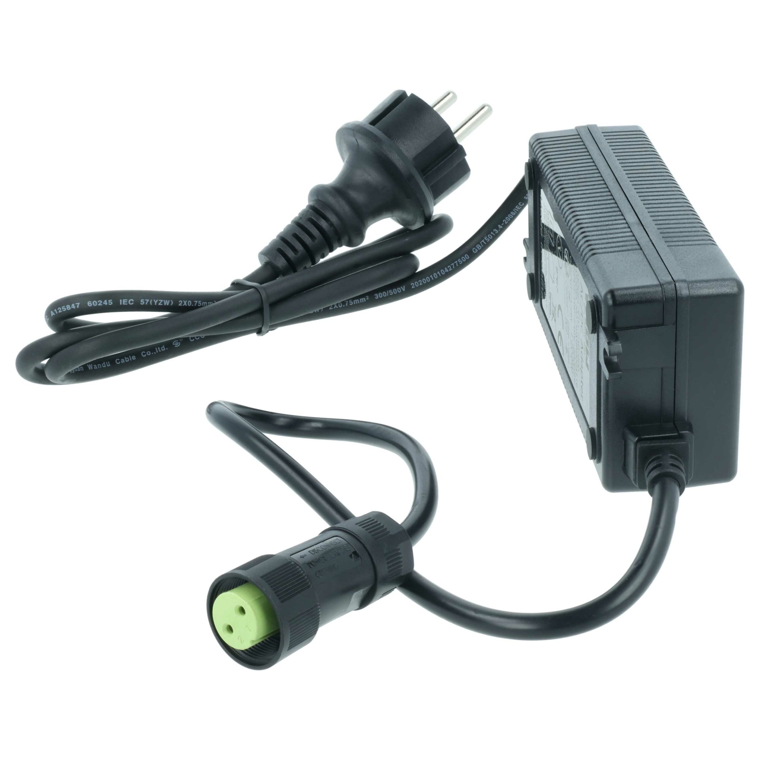 Carregador compatível vhbw para Worx WA3716, WA3744 - Cortador de relva robotizado - Image 4