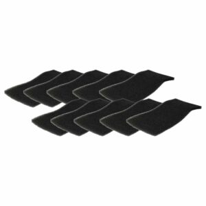 10x Filtro de Espuma Substituição para Bauknecht HX481010354757, HX481010354 Máquina de Secar Roupa vhbw