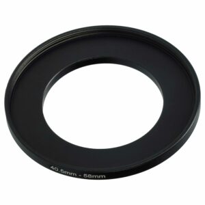 Adaptador de Aumento de Rosca 40.5 mm para 58 mm - Filtros e Objetivas
