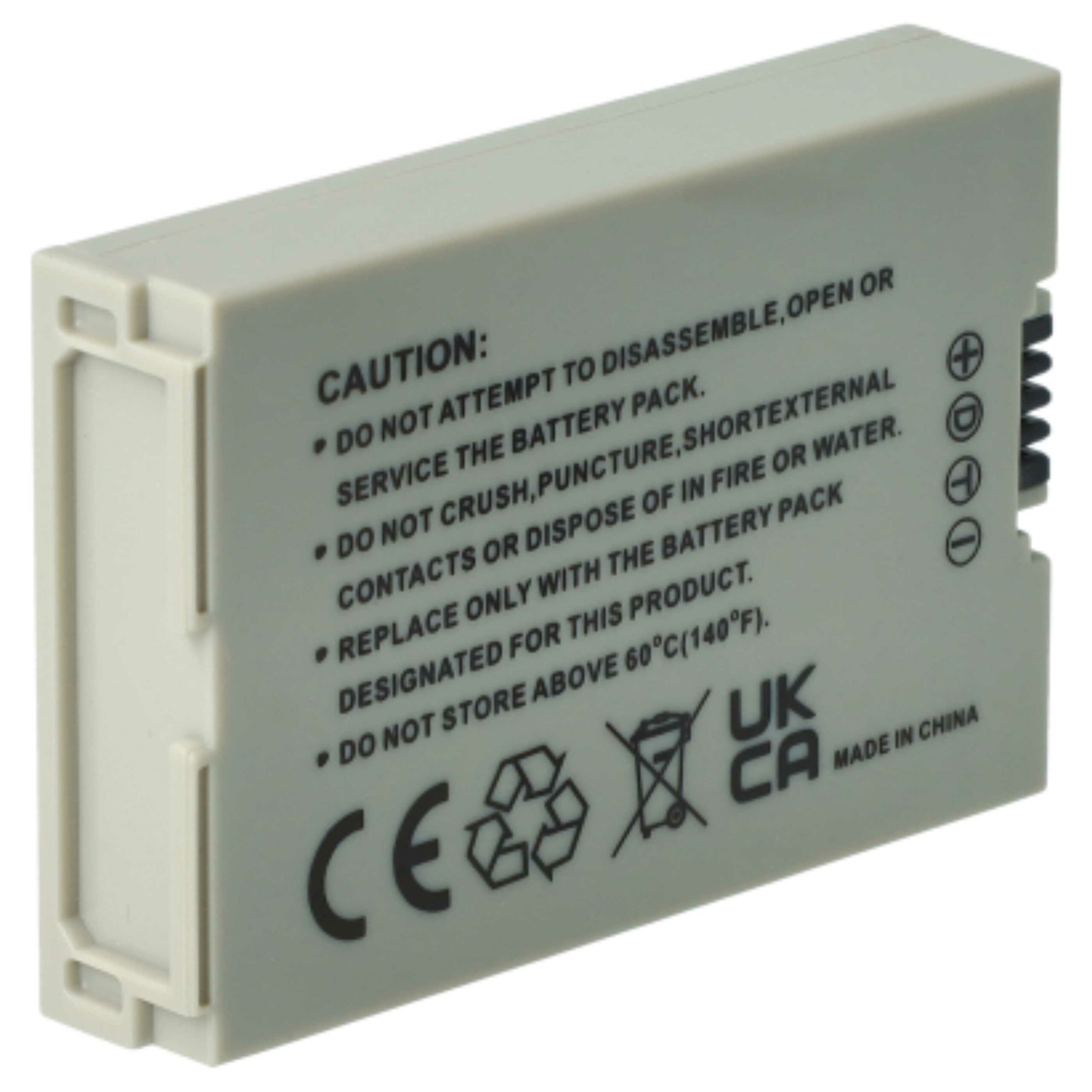 Bateria vhbw 3x para Canon BP-110 - 800 mAh 3.7 V Li-Ion - Image 2