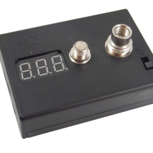 Medidor de Tensão e Resistência vhbw para E-Cigarros e E-Shishas - Ohmímetro TS-IA59