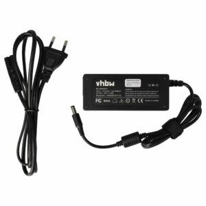 Adaptador de Alimentação vhbw para Fujitsu Siemens, Lenovo, Polk e Zebra - 65 W, 200 cm